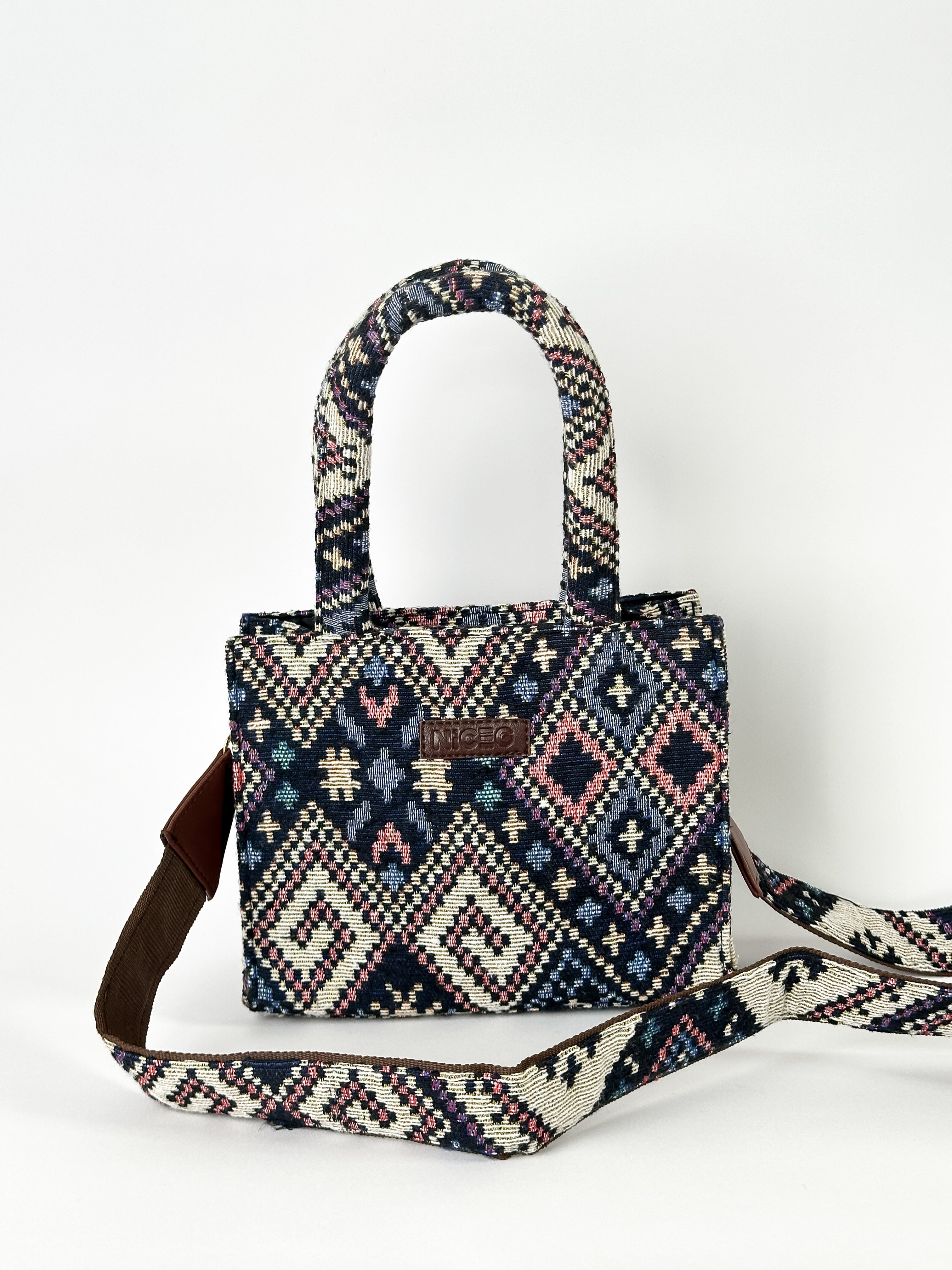 NiceG Color Fusion Box Bag (Small)